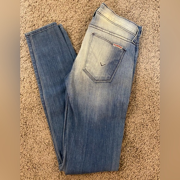 👖Hudson • women’s super skinny distressed jeans • 24 • EUC - Picture 3 of 14